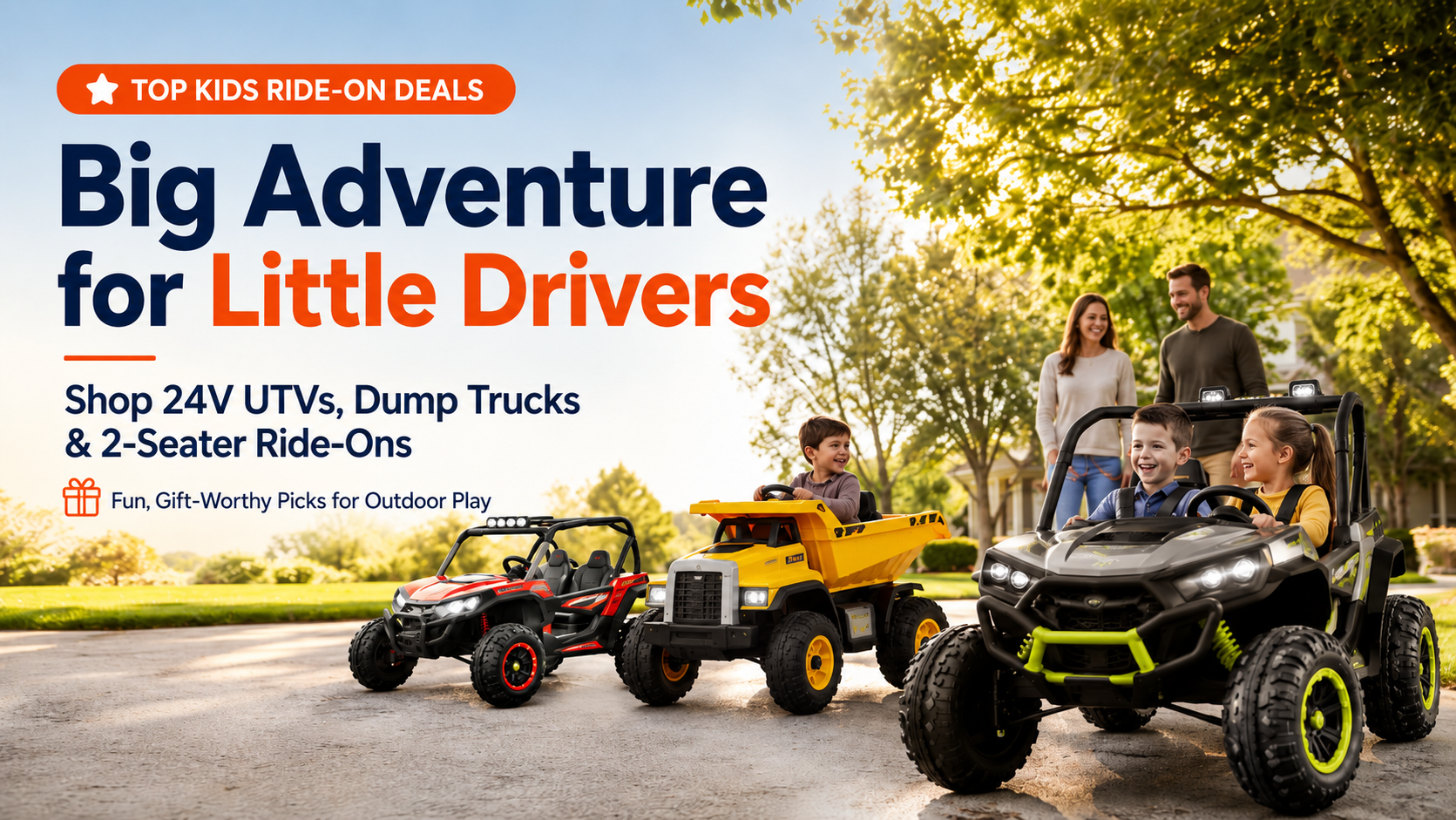 Top Kids Ride-On Deals - Big Adventure for Little Drivers